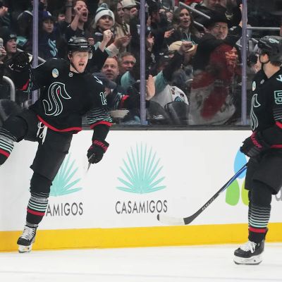 McCann has 2 goals and 2 assists to lead the Kraken to a 5-1 win over the Capitals