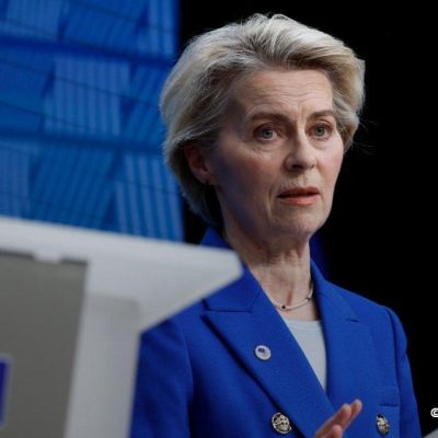 European Commission President Ursula von der Leyen said the US president should not interfere into democratic processes in the EU member countries