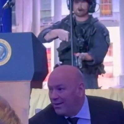 Video captures Dana White’s chilled out reaction to Correspondent Dinner shooting