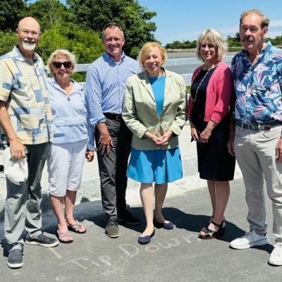 Kennebunkport’s new causeway expected to protect island and pier for the next 50 years