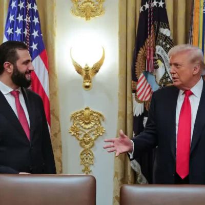 Trump meets with Syrian President Ahmad Al-Sharaa