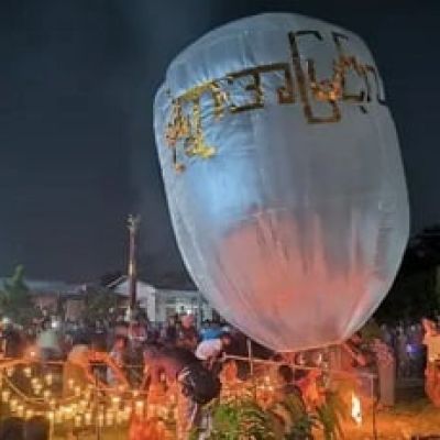 At least 24 killed as paraglider drops bombs on crowd of protesters in Myanmar