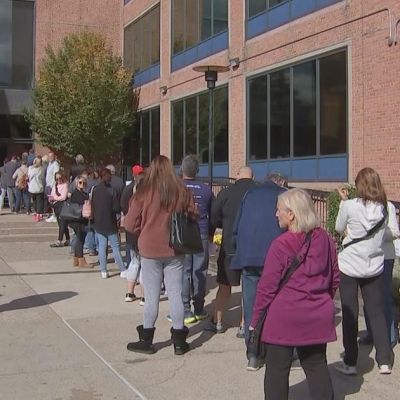 On final day of early voting in Pennsylvania, Bucks County voters face long lines
