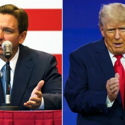 DeSantis says Trump’s ‘juvenile insults’ help him