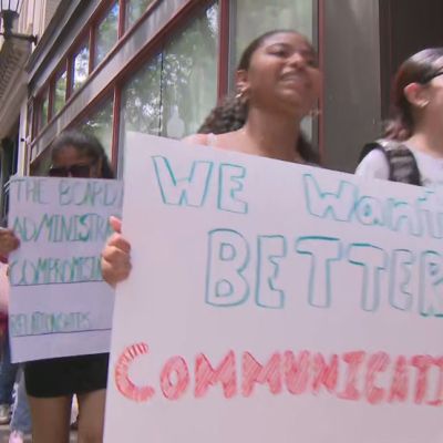 Students protest charter school’s handling of allegation of inappropriate conduct