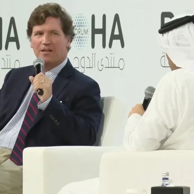 Tucker Carlson Tells Forum in Doha That He’s Buying a House in Qatar to ‘Make a Statement That I’m an American and a Free Man’