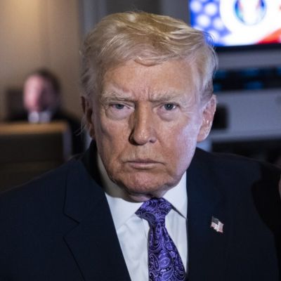 Trump Insults CBS News, More Female Reporters Aboard Air Force One After MRI Questions