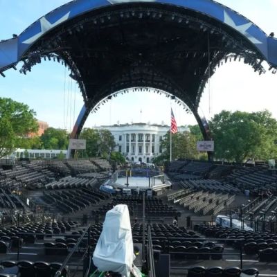As Trump turns 80 with showstopping spectacle of cage fights at WH, big issues loom