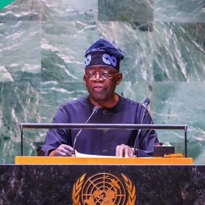 Tinubu joins global call for Palestinian statehood at UN General Assembly
