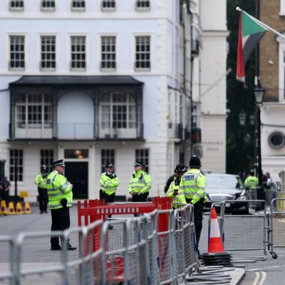 London police brace for large rival protests