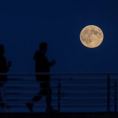 What time is the October harvest supermoon? Will skies be clear in Indiana?