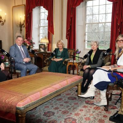 Your family would be so proud of you, Queen tells John Hunt and daughter Amy