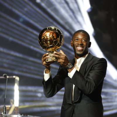 PSG’s Dembele wins Ballon d’Or, Barcelona’s Bonmati nets award hat trick