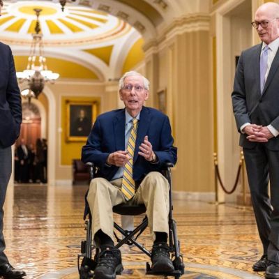 Mitch McConnell returns to the Senate after three-month absence due to health issues