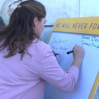 Essential care workers hold COVID remembrance event to honor those lost, call for action | ABC6