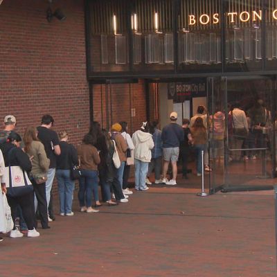 Long lines in Boston on last day of early, in person voting