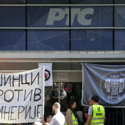 In Belgrade, the blockade of public TV continues – News – Ansa.it