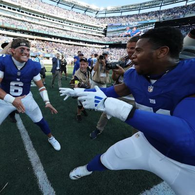 Giants’ Abdul Carter questions Jaxson Dart amid Trump controversy