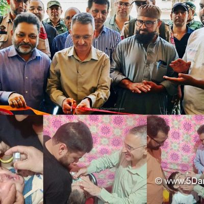 DC Krishan Lal launches Pulse Polio drive in Doda