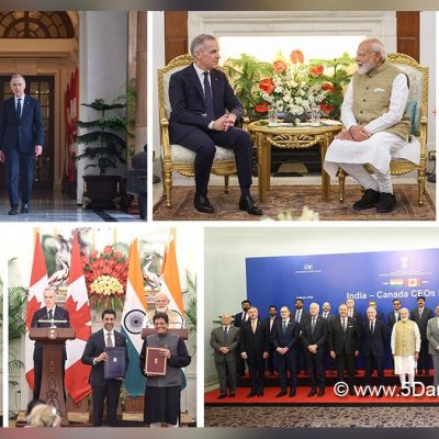 Mark Carney Pays First Official Visit to India