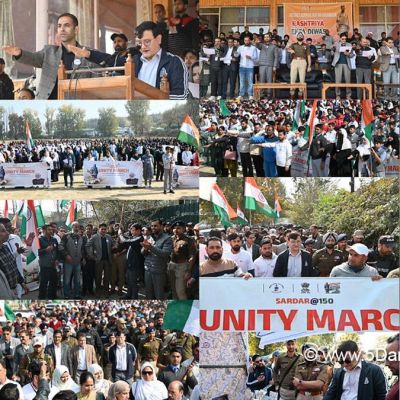 Baramulla Observes Rashtriya Ekta Diwas with Great Fervour