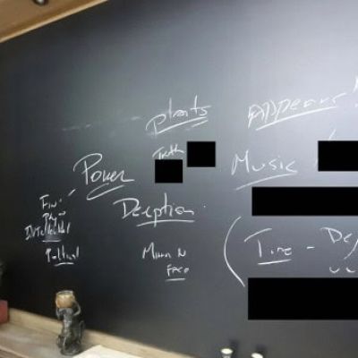 Chilling Glimpse Inside: New Photos Reveal ‘Deception’ And ‘Plots’ Scrawled On Walls Of Epstein’s Island