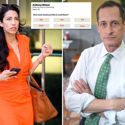 Anthony Weiner stiffed by Huma Abedin as ex-wife donates measly $175…