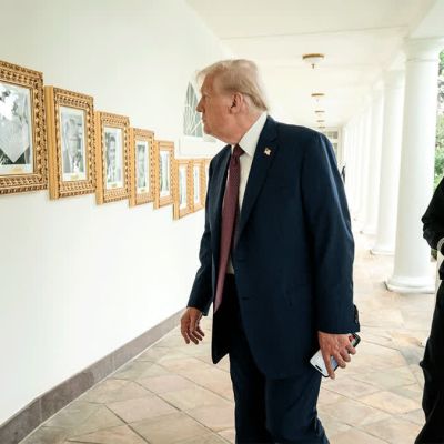 Trump Mocks Biden with Autopen Photo at Walk of Fame!