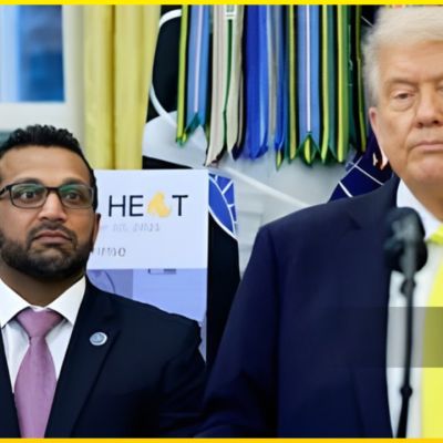 ‘Doing a great job’: Trump denies considering ouster of FBI Director Patel