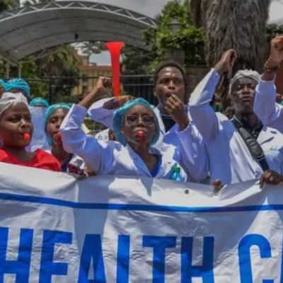 Crisis in 20 counties as nurses down tools