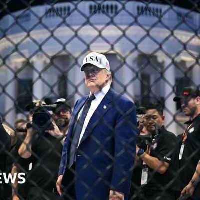 Group planned to attack White House UFC event using snipers and drones, FBI says