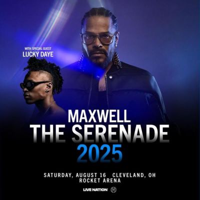 Maxwell coming to Cleveland’s Rocket Arena this summer on ‘The Serenade 2025’ tour