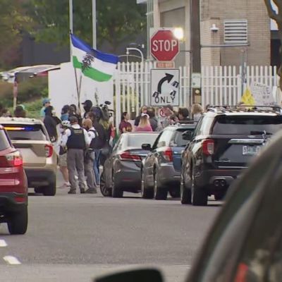 Portland police boost presence for protests against federal troop deployment