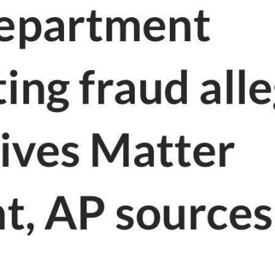 The US Department of Justice is launching a criminal investigation into the leaders of the Black Lives Matter movement on suspicion of embezzlement of donations