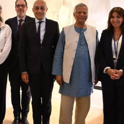 Prof Yunus urges carbon-neutral future for Olympics