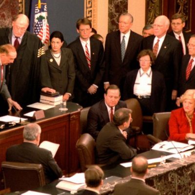 On This Day, Jan. 7: President Bill Clinton’s impeachment trial opens in Senate