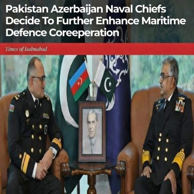 Pakistan Azerbaijan Naval Chiefs Discuss Enhanced Defence Cooperation