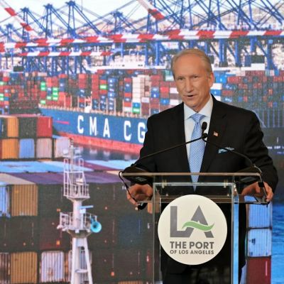 Port of L.A. executive director says retailers will soon have only about 7 weeks of full inventories left amid U.S.-China trade war