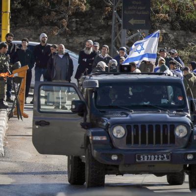 UK and allies sanction networks they say are financing settler violence in West Bank