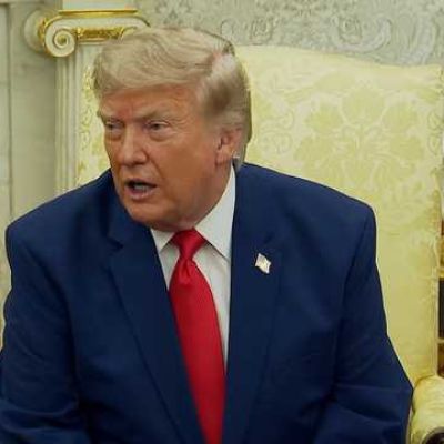 Trump says US will destroy a bridge or power plant for each Iranian attack in Strait of Hormuz