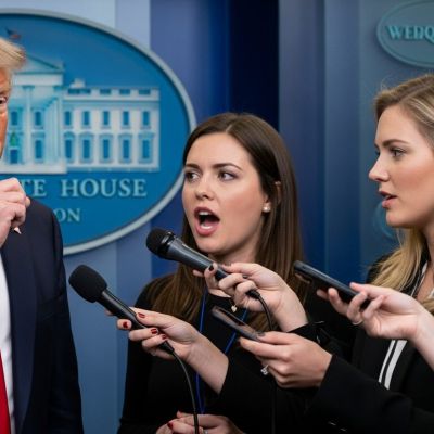 After Another Outburst, Trump Insists He Loves Women, Just Not When They’re Standing, Speaking, or Asking Questions