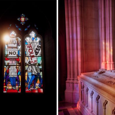 How we learn to see history: A case study at the National Cathedral