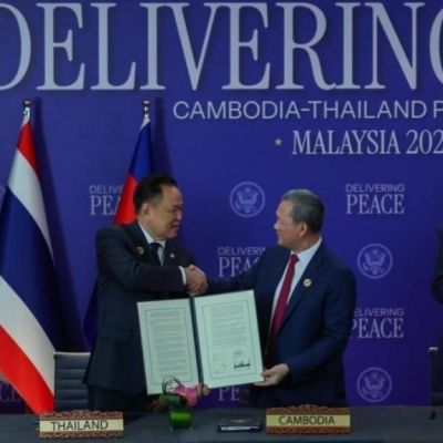Thailand, Cambodia sign peace deal