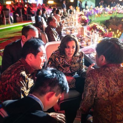 Where in the world is Kamala D. Harris?