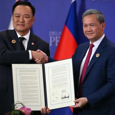 As Trump watches on, Cambodia and Thailand sign ‘peace deal’ at Asean Summit