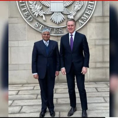 US-India Ties Strengthen as Envoys Meet in China, Focus on Trade and Quad