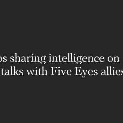 U.S. stops sharing intelligence on Russia-Ukraine talks with Five Eyes allies  —  CBS  —  Meduza