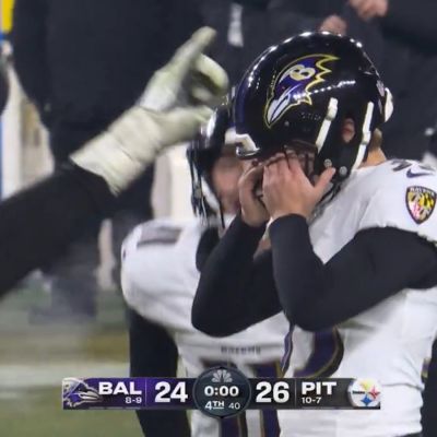 Fans react to Ravens kicker’s massive choke job vs. Steelers