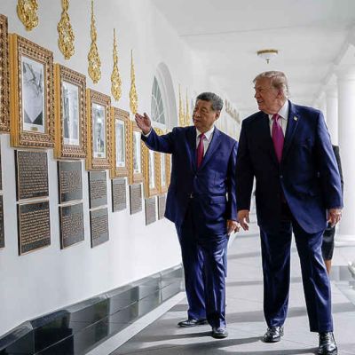 Trump welcomes Xi with fanfare, but no breakthroughs emerge