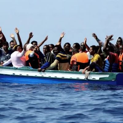 Fifty-three migrants dead or missing after boat capsizes off Libya, IOM says